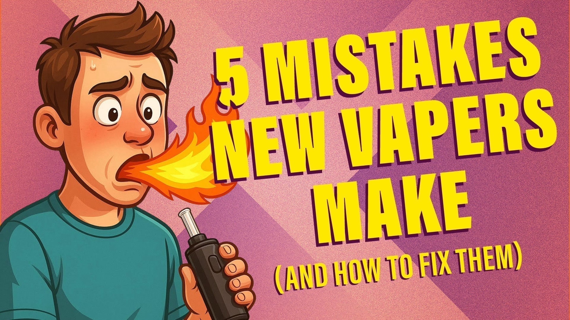 Top 5 Beginner Mistakes With Dry Herb Vaporizers (and how to fix them!)