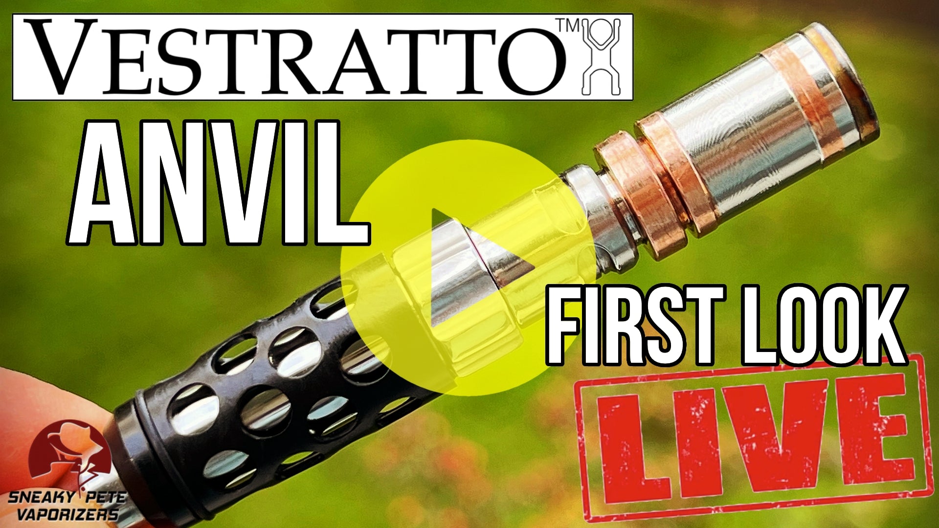 First look at the Vestratto Anvil portable dry herb vaporizer.