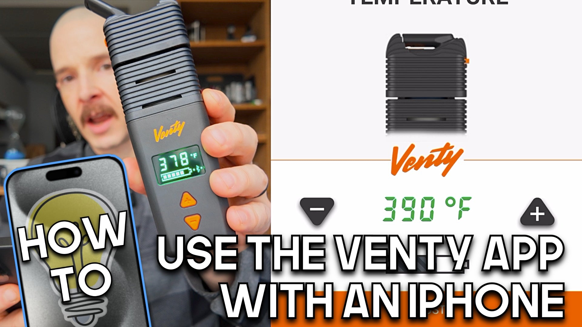 How To Use The Venty App With iPhone
