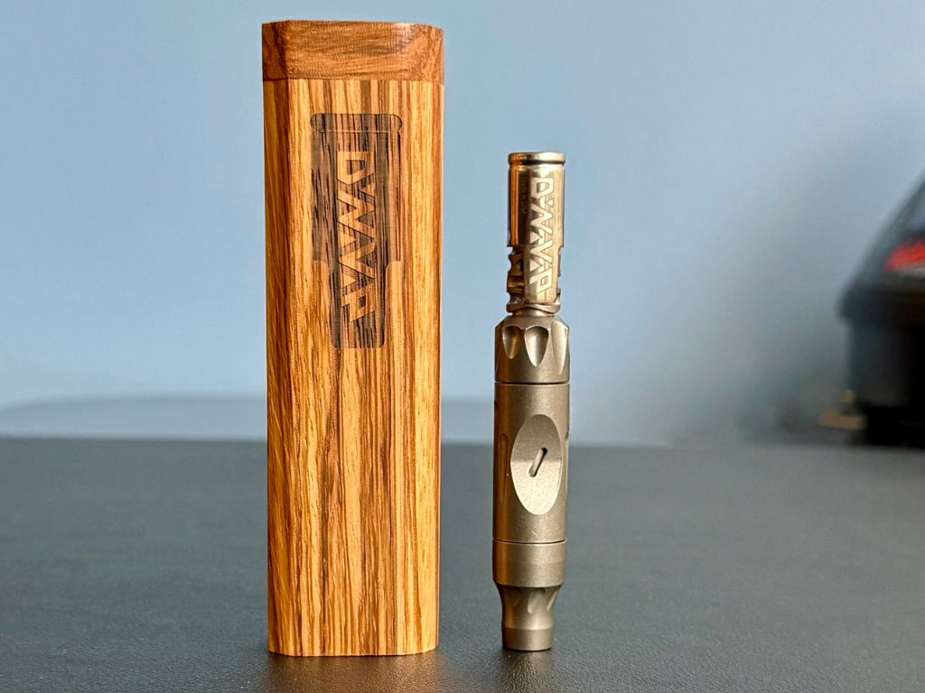 dynavap vong I with included zebrawood slimstash