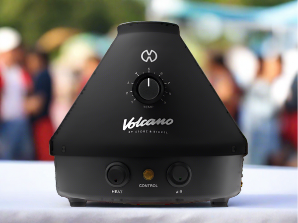 Volcano Classic Onyx Desktop Vaporizer | Sneaky Pete Vaporizers