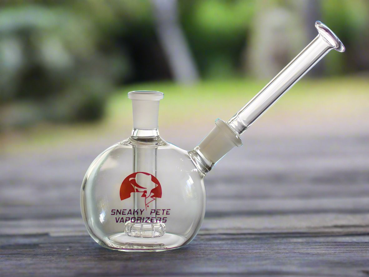 the original sneaky pete globe with glass mouthpiece