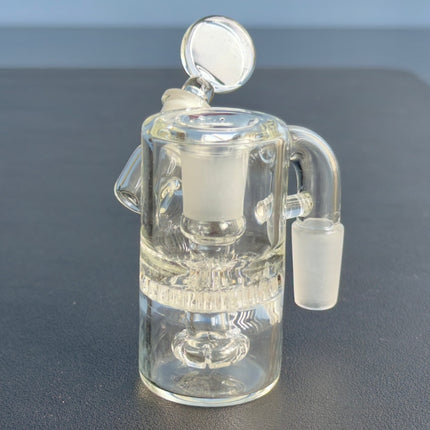 Pass-Through Micro Bubbler with glass stopper in place front view
