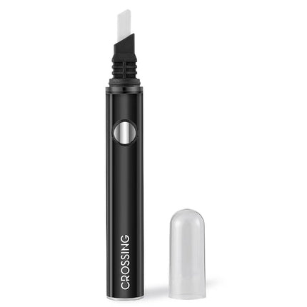 Crossing Heated Dab Tool electric hot knife with ceramic tip and protective cap shown in full view