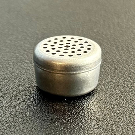 stainless steel dosing capsules for venty, mighty+, crafty+, volcano, plenty with lid on