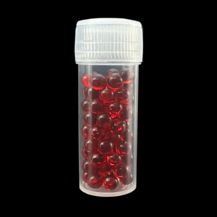mininail flowerwand ruby pearl inserts in included vial