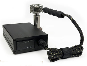 old head freight train pro ball vaporizer 2024 edition with vaporizer engine plugged in