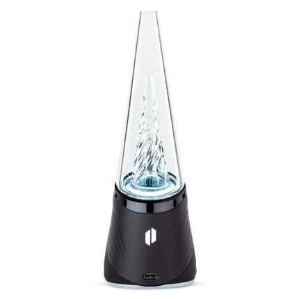 rear view of new puffco peak pro in onyx black