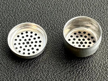 stainless steel dosing capsules for venty, mighty+, crafty+, volcano, plenty with lid off