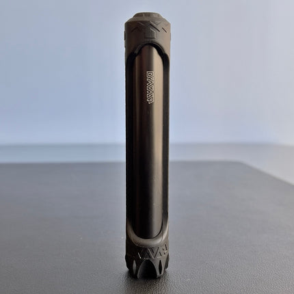 black dynavap slingstash standing vertical