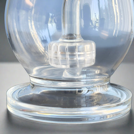 flat earth bottom and bolstered percolator on raindrop 14mm female pipe