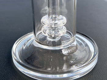 dual disc percolator on the puffco proxy lighthouse bubbler