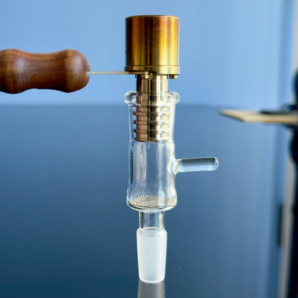 double xl injector 18mm bowl with terp hammer on top