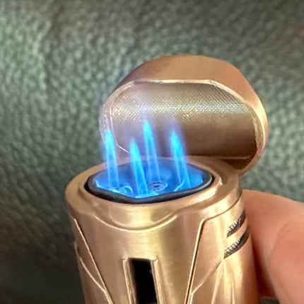 Vector Ironquad 4-Flame Torch four flames lit
