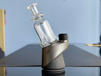 straight hammer clear glass top for puffco peak pro