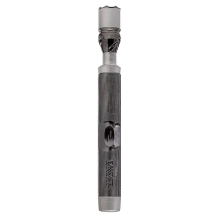 DynaVap M 7 TwoToniuM vaporizer shown from the front — full length with the TwoToniuM two-tone finish clearly visible.