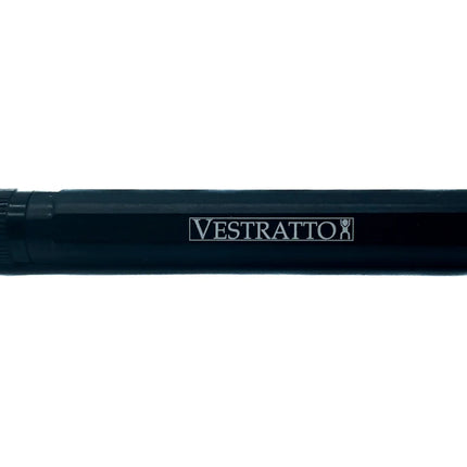 Anvil TXL Utility Case fully assembled — anodized aluminum storage tube with magnetic cap for the Vestratto Anvil and Tornado Atomizer.