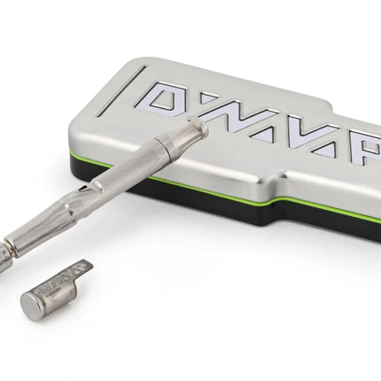 DynaVap UniDyn Captive thermal extraction device displayed with DynaVap tin storage case