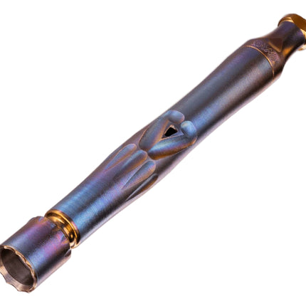 DynaVap UniDyn IriDyn mouthpiece and condenser with 7 airflow settings and 10 mm taper for water piece compatibility.