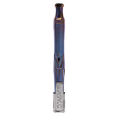 Full-length view of the DynaVap UniDyn IriDyn vaporizer with iridescent DuraDyn finish and XL titanium UniBody design.