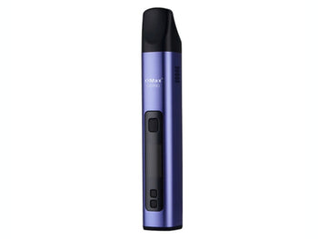 Purple XMAX V3 Pro portable dry herb vaporizer.
