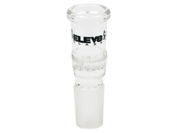Elev8r glass 14mm injector bowl on white background.