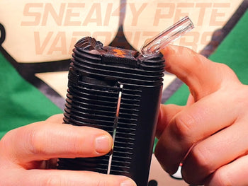 Crafty+/Mighty+/CFX Glass Mouthpiece in Crafty Vaporizer.
