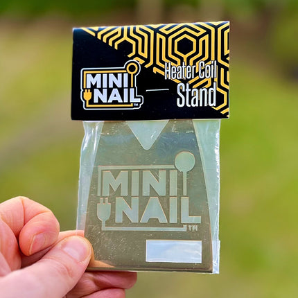 Mininail heater coil stand in plastic bag  Edit alt text