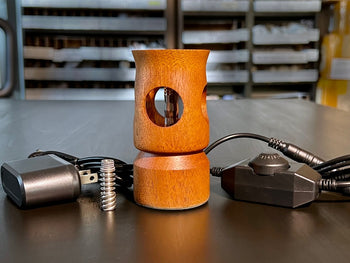 full kit ed's tnt woodscents with dynavap titanium tip