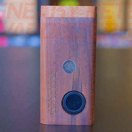 Walnut ER DynaStash standing on a table.