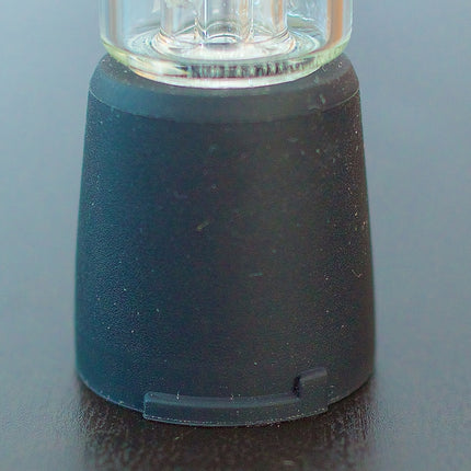 Base of a Crafty+/Mighty+ Mini Bubbler standing on a table.