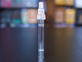Arizer Go (ArGo) 3-In-1 Water Pipe glass adapter on a table.