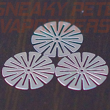 Stainless Steel DynaVap CCD (3 Pack) on a black background.