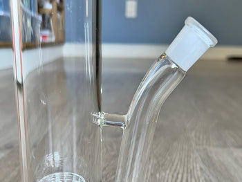 angled 14mm female joint of the elephant bong