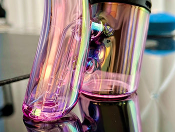 The Pink Panther Bubbler For Puffco Proxy