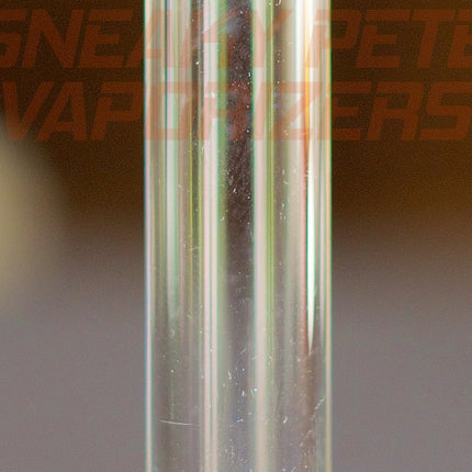 Closeup of clear Aristocrat stem for Dynavap.