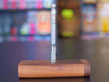 DynaStash with Dynavap M standing on it.