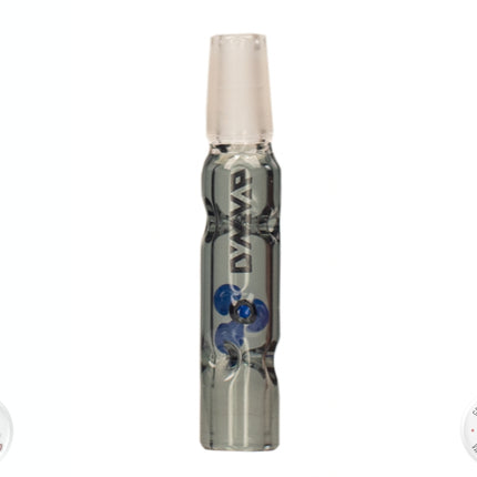 Grey DynaVap BB3 Glass Stem on a white background.
