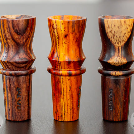 3 Ed's TNT Injector Bowls standing on a table. 