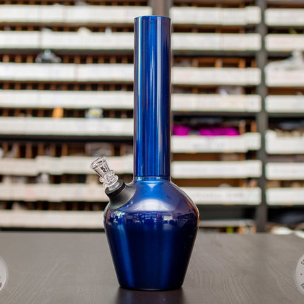 chill steel pipe in blue colour