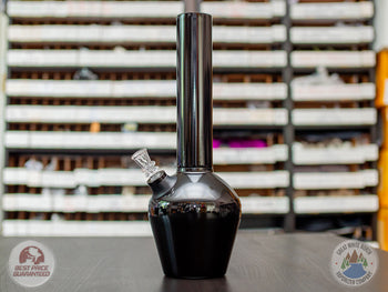 chill steel pipe in black colour