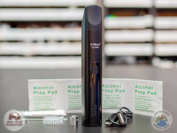 Everything included with the XMAX V3 Pro portable dry herb vaporizer