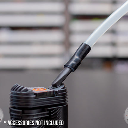 Crafty+/Mighty+/DynaVap 14mm Whip Adapter connected to a Crafty+.