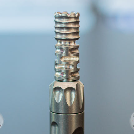Top of a DynaVap VonG (i) Portable Vaporizer.
