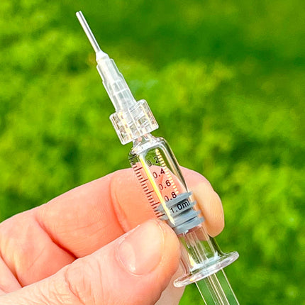 Glass Syringe with Blunt Tip